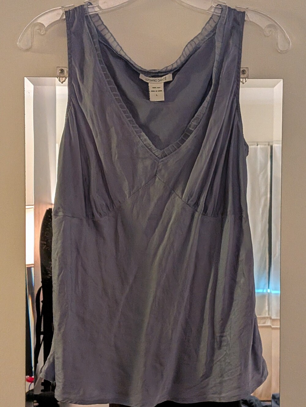 100% Silk Luciano Dante Tank Top